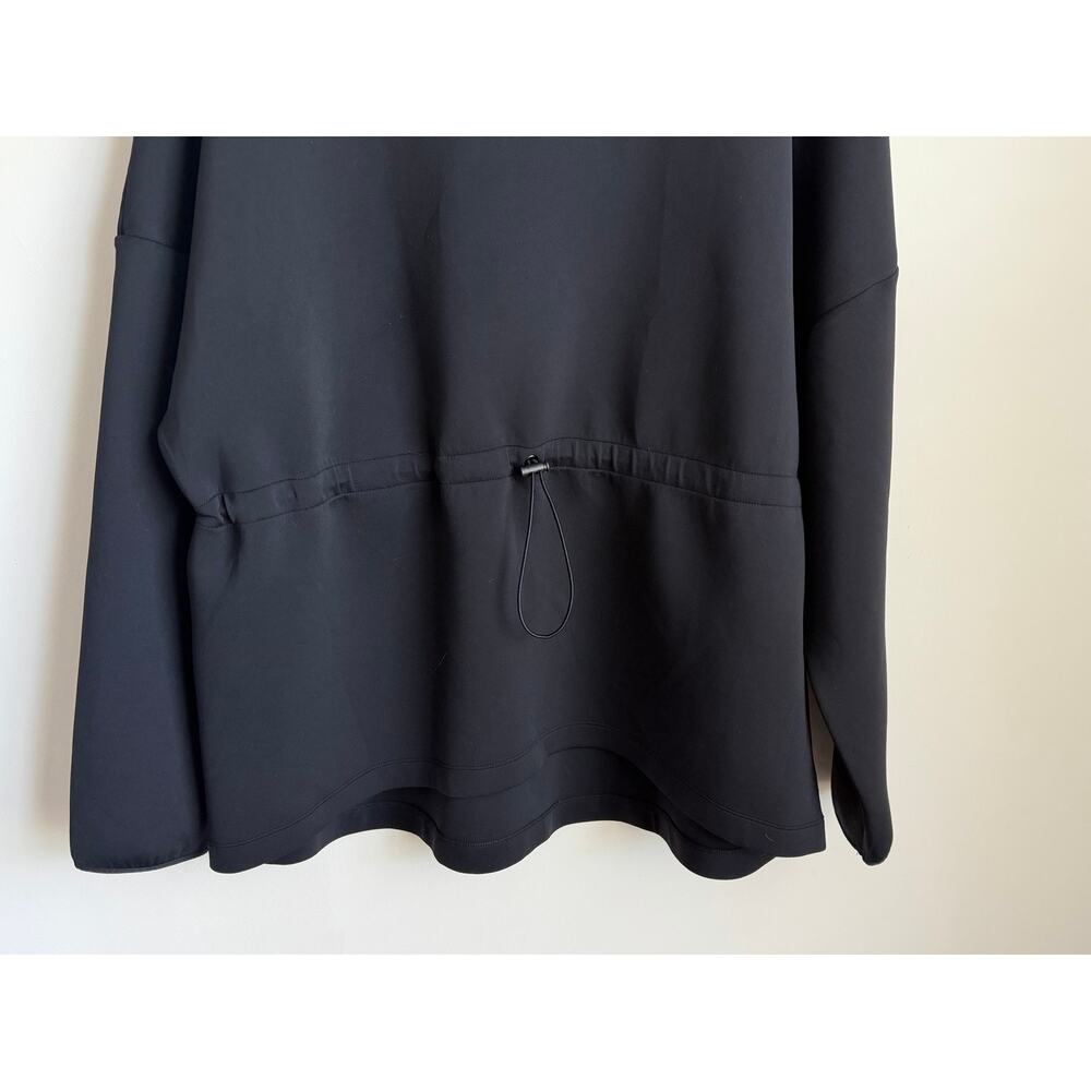 Sweaty Betty Grace Toggle Long Sleeve Crewneck Sweatshirt Schwarz Women's XL - Picture 4 of 7
